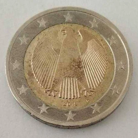 2 Euro Madeni Para 2019 D Serisi Yılı (Resimdeki Ürün Gönderilecektir)(24)