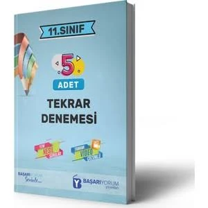 Başarıyorum Yayınları 11. Sınıf 5 Li Tekrar Denemesi