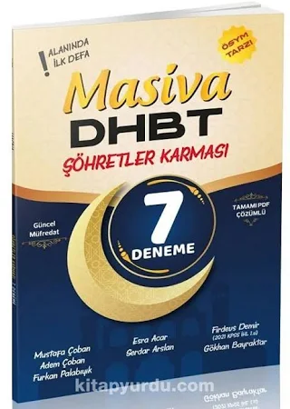 Masiva Yayınları DHBT Şöhretler Karması 7 Deneme