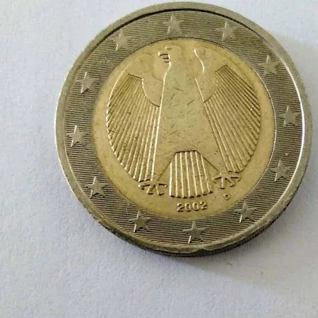 2 Euro Madeni Para 2002 D Serisi Yılı (Resimdeki Ürün Gönderilecektir) (166)