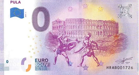 0 Euro Hatıra Parası - Pula