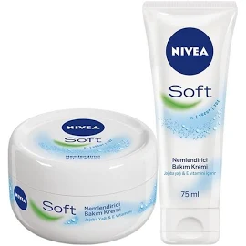 Nivea Soft Nemlendirici Bakım Kremi 300 Ml + 75 Ml