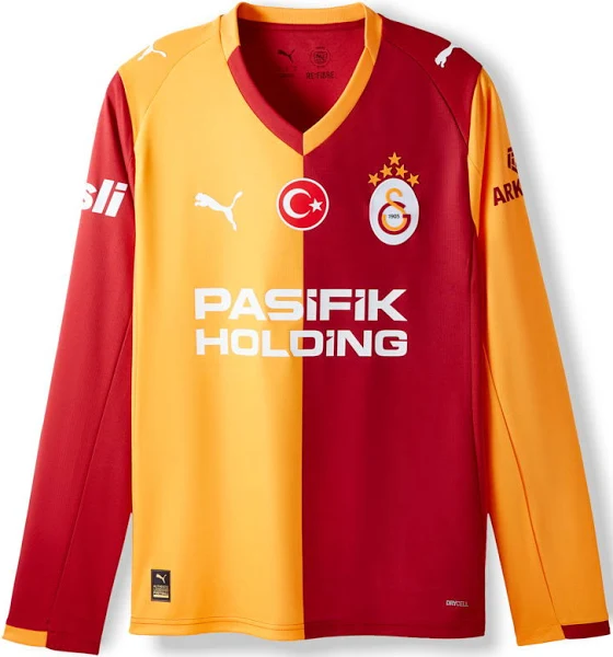 Galatasaray Puma 2025/2026 Uzun Kollu İç Saha Parçalı Forma 78843001
