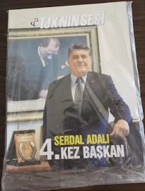 TJK' NIN SESİ / Nisan 2021 / Sayı:258 / Serdar Adalı 4. Kez Başkan