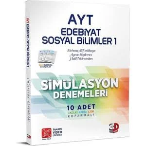 3D Yayınları Ayt Sımulasyon EdebiyatTarih-Coğrafya Denemeleri