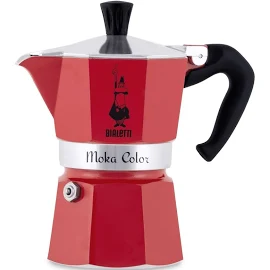 Bialetti Moka Express Kırmızı 3 Cup