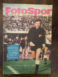 Fotospor - 6 Mart 1967 - Sayi 26 - Arka Kapak Posteri: Konyaspor