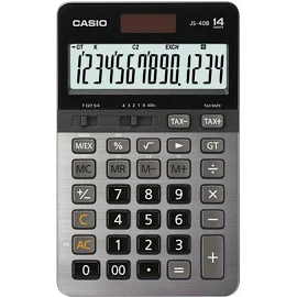 Casio Js-40b Prof-masa Tipi 14 Hane Hesap Makinesi Gri