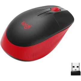 Logitech M191 Kablosuz Mouse Kırmızı - Siyah