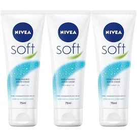 Nivea Soft Nemlendirici Bakım Kremi 3 X 75 Ml