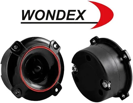 wondex Wd-888 600Wat 7.5cm Super Bullet Dome Tweeter Tiz