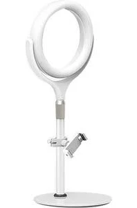 Talent Tripod ile Dizüstü Halka Işık, Cep Telefonu LED Halka Işık Masa Masa Halka Lamba Toplantı-A Için Video Konferans Işık (Yurt Dışından)