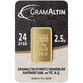 2.5 gr 24 Ayar 995 Milyem İAR Gram Altın