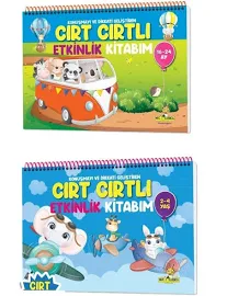 yükselen zeka Yükselen Zeka 16-24 Ay 2-4 Yaş Cırt Cırtlı Etkinlik Kitabı