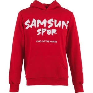 Samsun Spor Samsunspor Baskılı Kapüşonlu Sweat - XS - Siyah