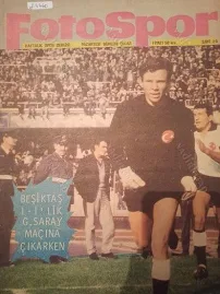 Fotospor Dergisi- Sayı:26- Beşiktaş Galatasaray Derbisi- Fenerbahçe- Şükrü Birant- Helenio Herrera- Beykoz- Mersin İdman Yurdu- Konyaspor- Spor Toto-