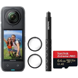 Insta360 X4 Basic Kit + 64GB Hafıza Kartı