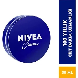 Nivea Creme Tüm Ciltler İçin Nemlendirici Krem 30Ml