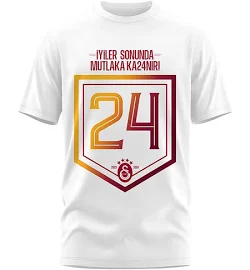 GSStore Galatasaray 24 sampiyonluk T-shirt L Beden