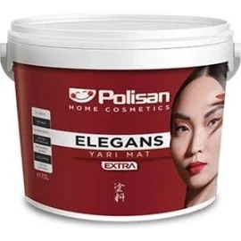 Polisan Elegans Extra Yarı Mat - 12.5 Lt - Cİ-7163 Krem