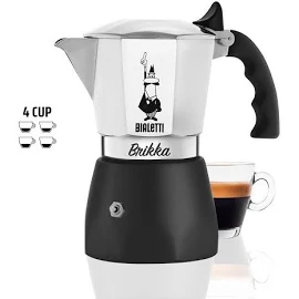 Bialetti Brikka 4 Cup Moka Pot