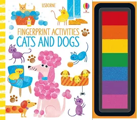 Usborne - Fingerprint Activities Cats And Dogs