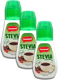 Sweetwell Stevia Sivi Tatlandirici Sifir Kalori 200 Ml X 3 Adet