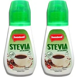 Sweetwell Stevia Sıvı Tatlandırıcı 2 x 200 ml - 400 gr