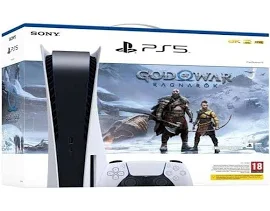 Sony Playstation 5 Konsol + God Of War Ragnarok Digital Oyun Kodu ( Eurasia Garantili )