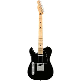 Fender Player Telecaster Left Handed Akçaağaç Klavye Black Solak Elektro Gitar