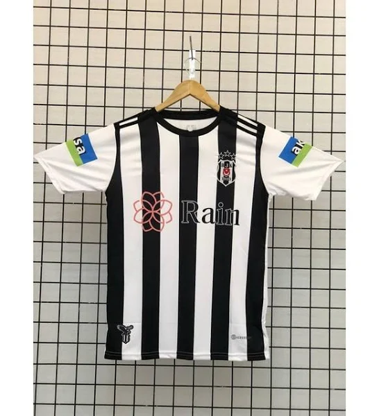 Beşiktaş Jk 22/23 Deplasman Forması Siyah-beyaz Renkli Yetişkin Forması