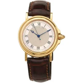 Breguet Marine 3400BA/12/996 Automatic Yellow Gold Silver Dial 35.5mm Men's Watch