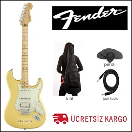 Fender Player Stratocaster Hss Butter Cream Elektro Gitar