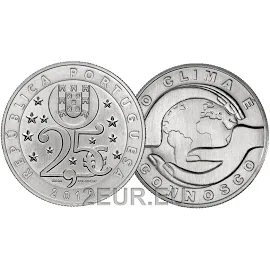 Portugal 2.5 euro UNC 2015 - The Climate Change