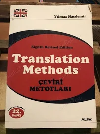 TRANSLATION METHODS - Çeviri Metotları / a summary of english grammar and translation methods English - Türkish / Türkish (çözüm anahtarlı 22. basım) 