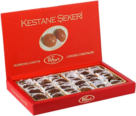 Kafkas Kestane Şekeri Sade 525 Gr