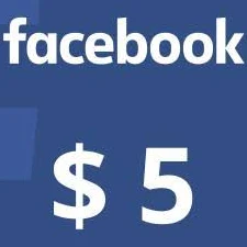 Satın almak Facebook Gift Card 5 USD