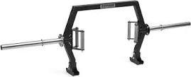 Titan Fitness Rackable Open Trap Bar, Rated 1,500 Lb, Specialty Open-ended Olympic Weightlifting Barbell, Built-in Jacks, 32mm 38mm Knurled Grips, | 