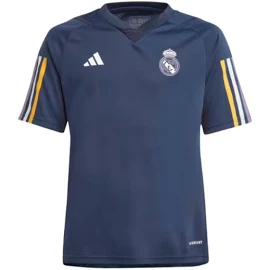 Adidas 2023-2024 Real Madrid Antrenman Forması (Efsane Mürekkebi) - Çocuklar Donanma LB