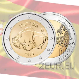 Spain 2 euro UNC 2015 - The Cave of Altamira