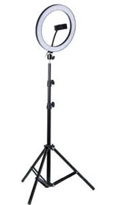 coverzone Youtuber Led Selfie Işığı Telefon Tutuculu Tripod 14 Inç 2.1 M