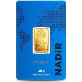 Agakulche Nadir 10 Gram (995) 24 Ayar Külçe Altın