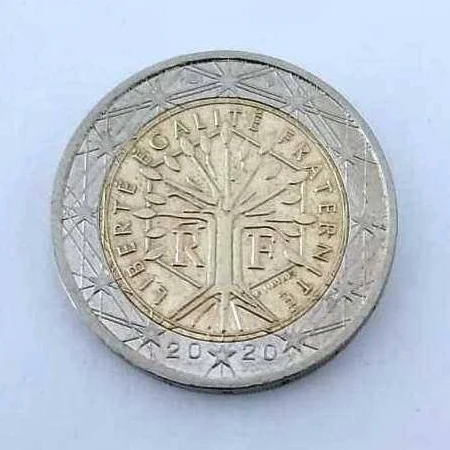 2 Euro Madeni Para 2020 (Resimdeki Ürün Gönderilecektir) ( 272)