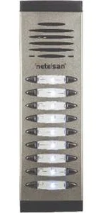 Netelsan M.U.DIA.00045 Diyafonlu Zil Paneli 17-18 Butonlu