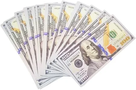Düğün Parası Sahte Para 200 Adet Şaka Oyun Parası 100 Dolar