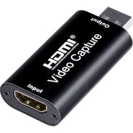 Wozlo HDMI Video Capture Ezcap USB Video Capture 1080P HDMI Kaydedici Yakalama Kartı Ps4 Xbox - Siyah