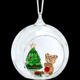 Swarovski Ball Christmas Scene Crystal Ornament 5533942