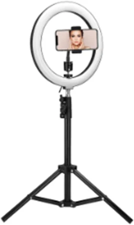 newnet Instagram Canli Yayin Isigi- Selfie Isigi-Influencer 210CM Makyaj Isigi Tripodlu Halka Led 10 inc