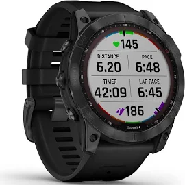 Garmin Fenix 7X Premium Multisport GPS Watch Siyah