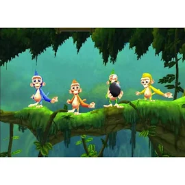 PlayStation 2 Vızıltı! Junior Jungle Party - Solus (PS2) - PAL - Yeni ve Mühürlü